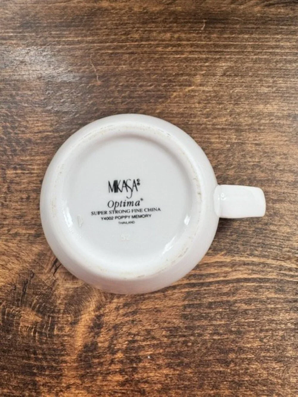 MIKASA POPPY MEMORY CREAMER - RETIRED